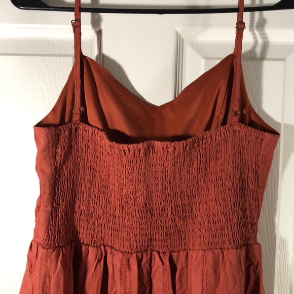 Orange Midi Dress - Picture 3 of 4